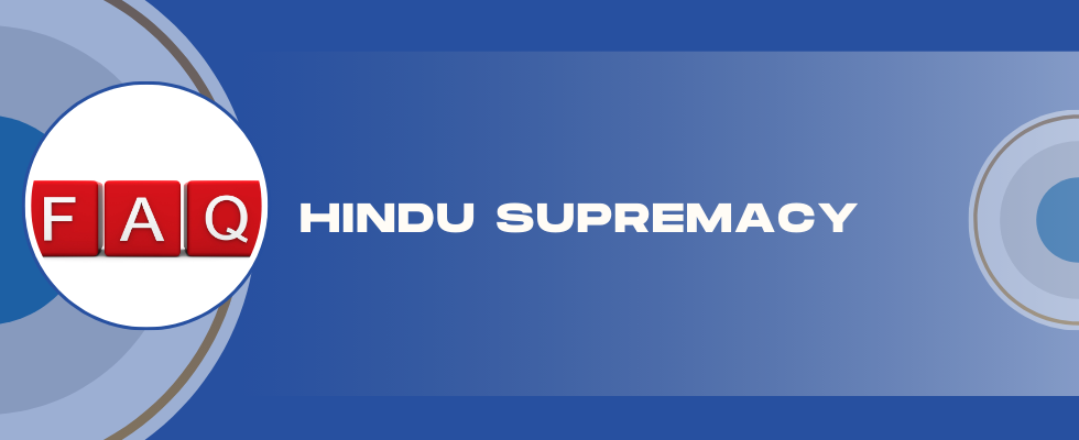 Hindu Supremacy