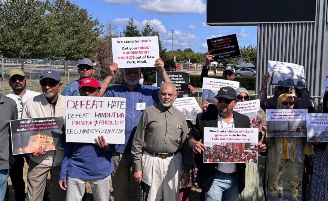 Modi Protest in NY