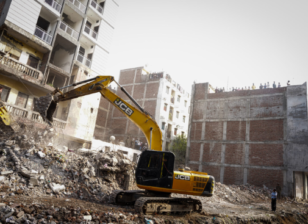 Mosque demolished